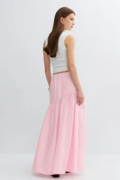 Gina Tricot Dropped wait kirt Rosa Online