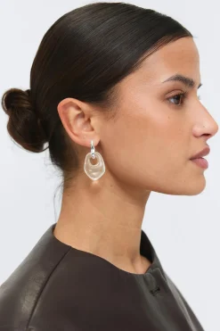 Gina Tricot Earrings Sølv Sale