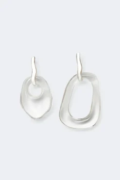Gina Tricot Earrings Sølv Sale