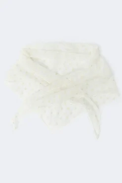 Gina Tricot Embroidery hip scarf Hvit Online