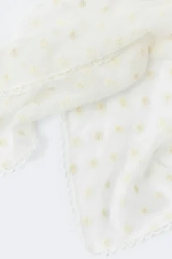 Gina Tricot Embroidery hip scarf Hvit Online