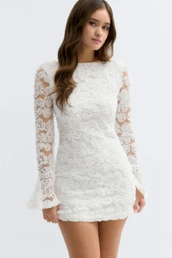 Gina Tricot Ebroidery ini dre Hvit Online