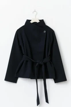 Gina Tricot 14+ fet wrap jacket Blå Online