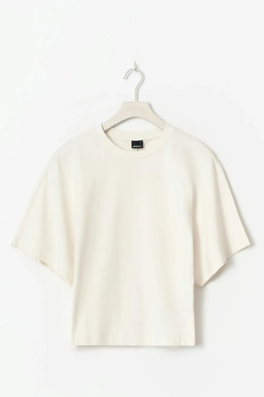 Gina Tricot Fitted top Hvit Outlet
