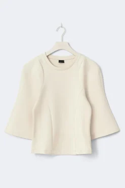 Gina Tricot Fitted top Hvit Sale