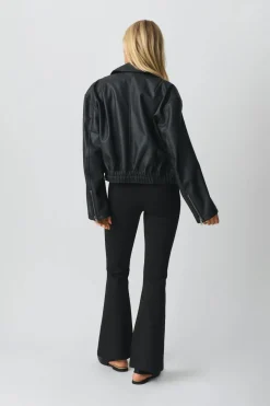 Gina Tricot Fare jerey trouer Svart Online