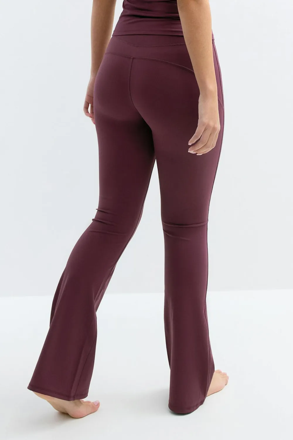 Gina Tricot Fare yoga tight Rød Hot