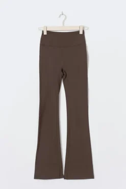 Gina Tricot Fare yoga tight Brun Discount