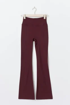 Gina Tricot Fare yoga tight Rød Discount