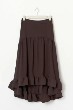 Gina Tricot Founce kirt Brun Best