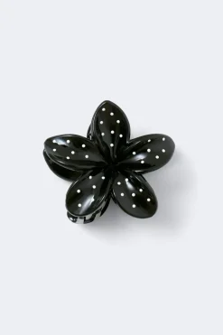 Gina Tricot Flower hair clip Svart Sale