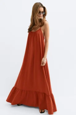 Gina Tricot Fowy axi dre Rød Clearance