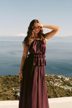 Gina Tricot Fowy axi kirt Brun Sale