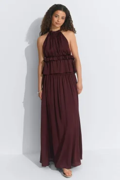 Gina Tricot Fowy axi kirt Brun Sale