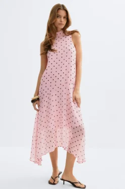 Gina Tricot Fowy carf dre Rosa Clearance