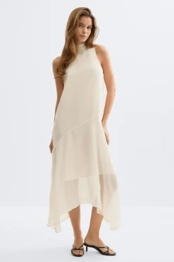 Gina Tricot Fowy carf dre Hvit Online