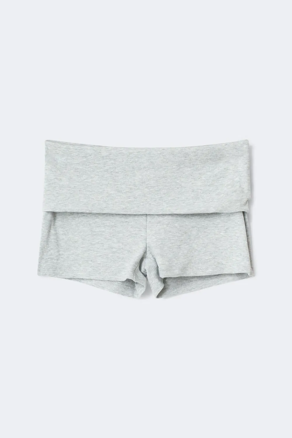 Gina Tricot Foded hotpant Grå Online