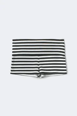 Gina Tricot Foded hotpant Svart