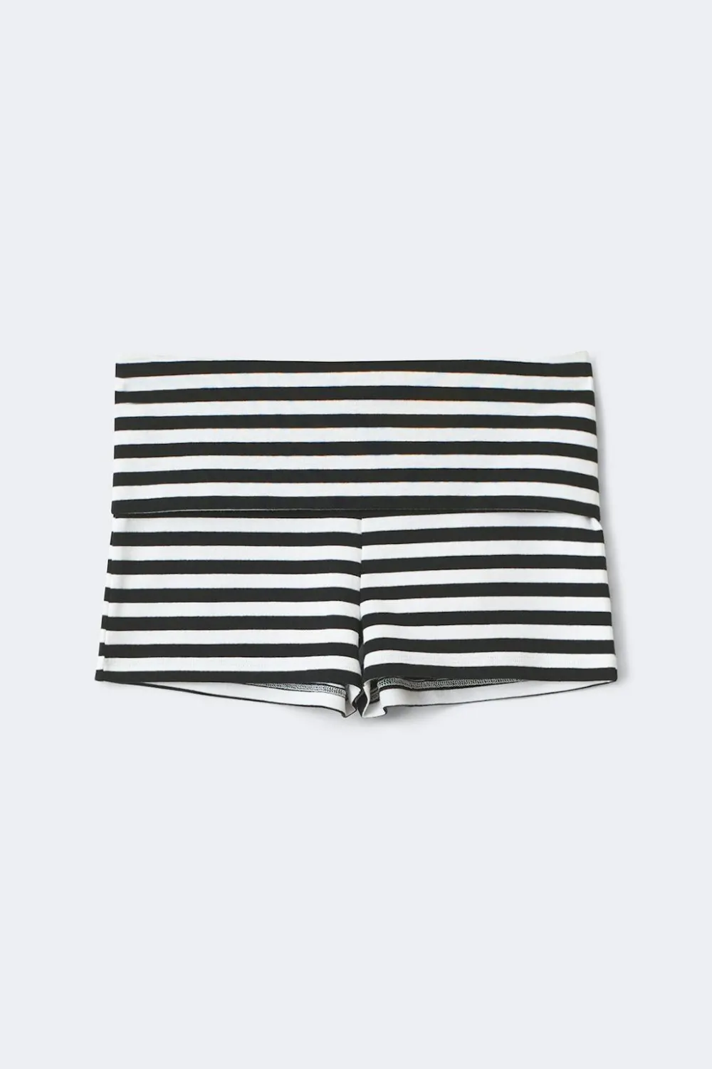 Gina Tricot Foded hotpant Svart