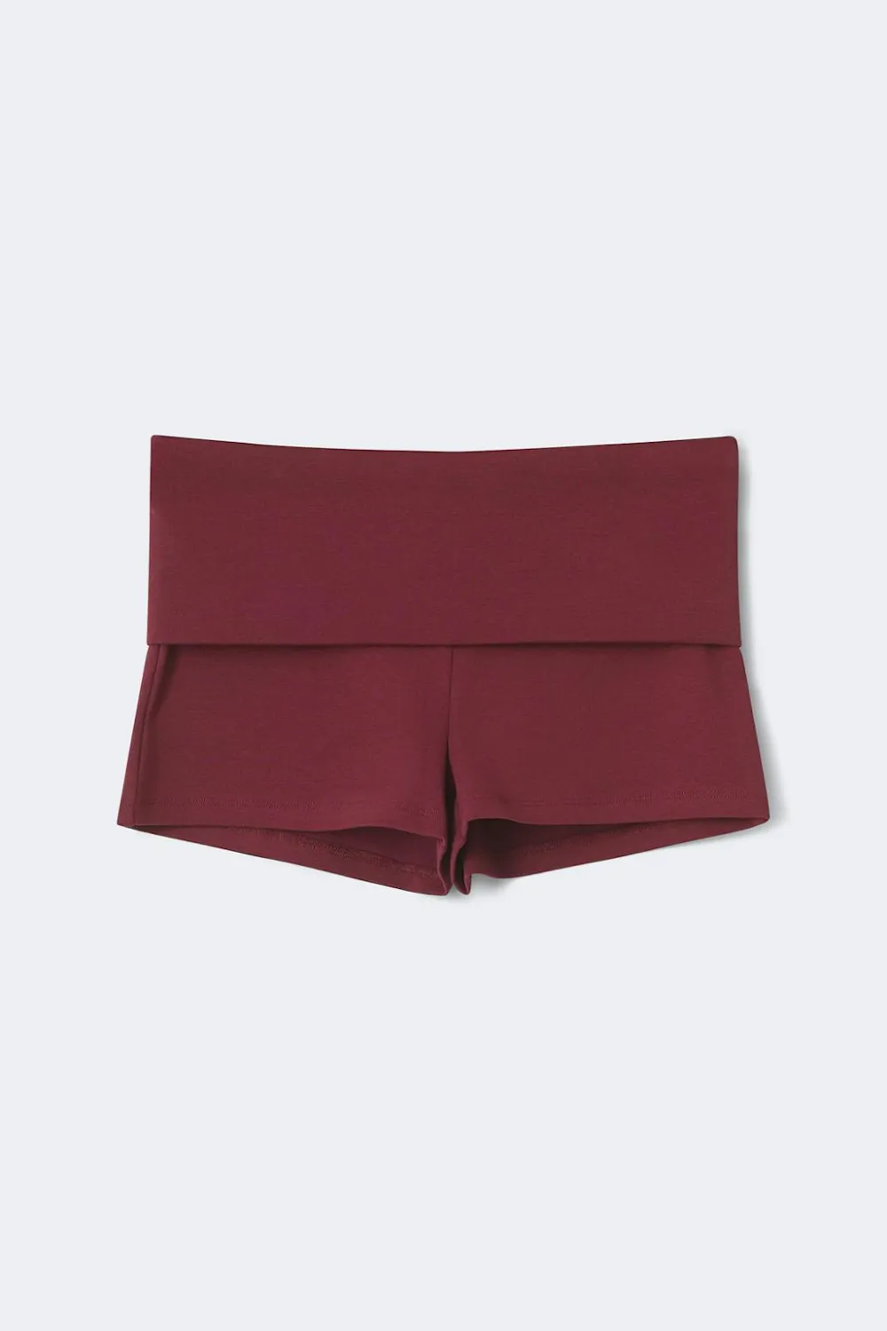 Gina Tricot Foded hotpant Rød Sale