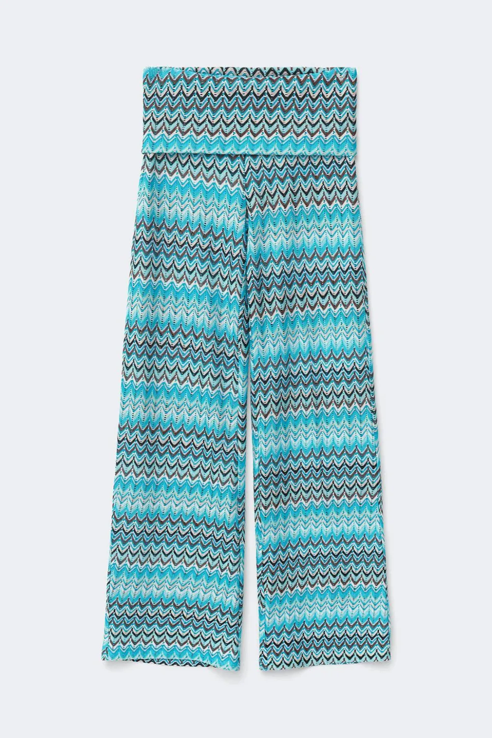 Gina Tricot 14+ foded trouer Hvit Clearance