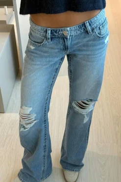 Gina Tricot 14+ for rea ow ooe jean Blå Discount