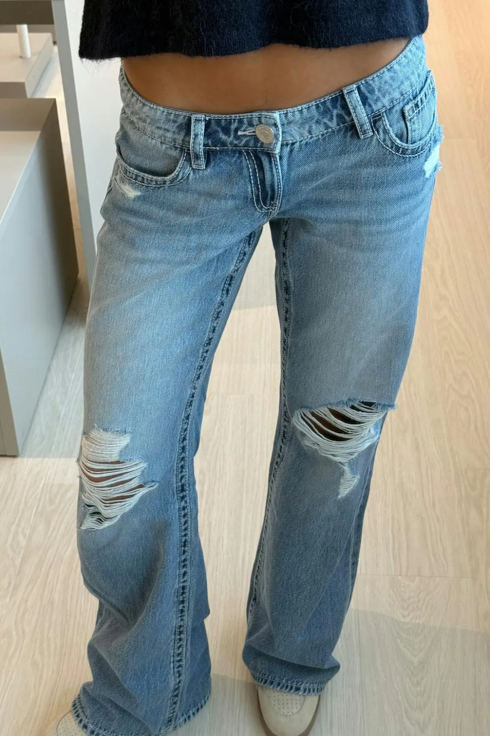 Gina Tricot 14+ for rea ow ooe jean Blå Discount