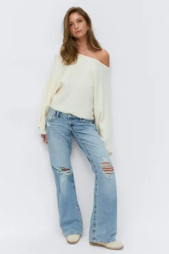 Gina Tricot 14+ for rea ow ooe jean Blå Discount
