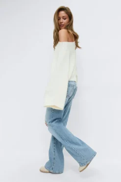 Gina Tricot 14+ for rea ow ooe jean Blå Discount