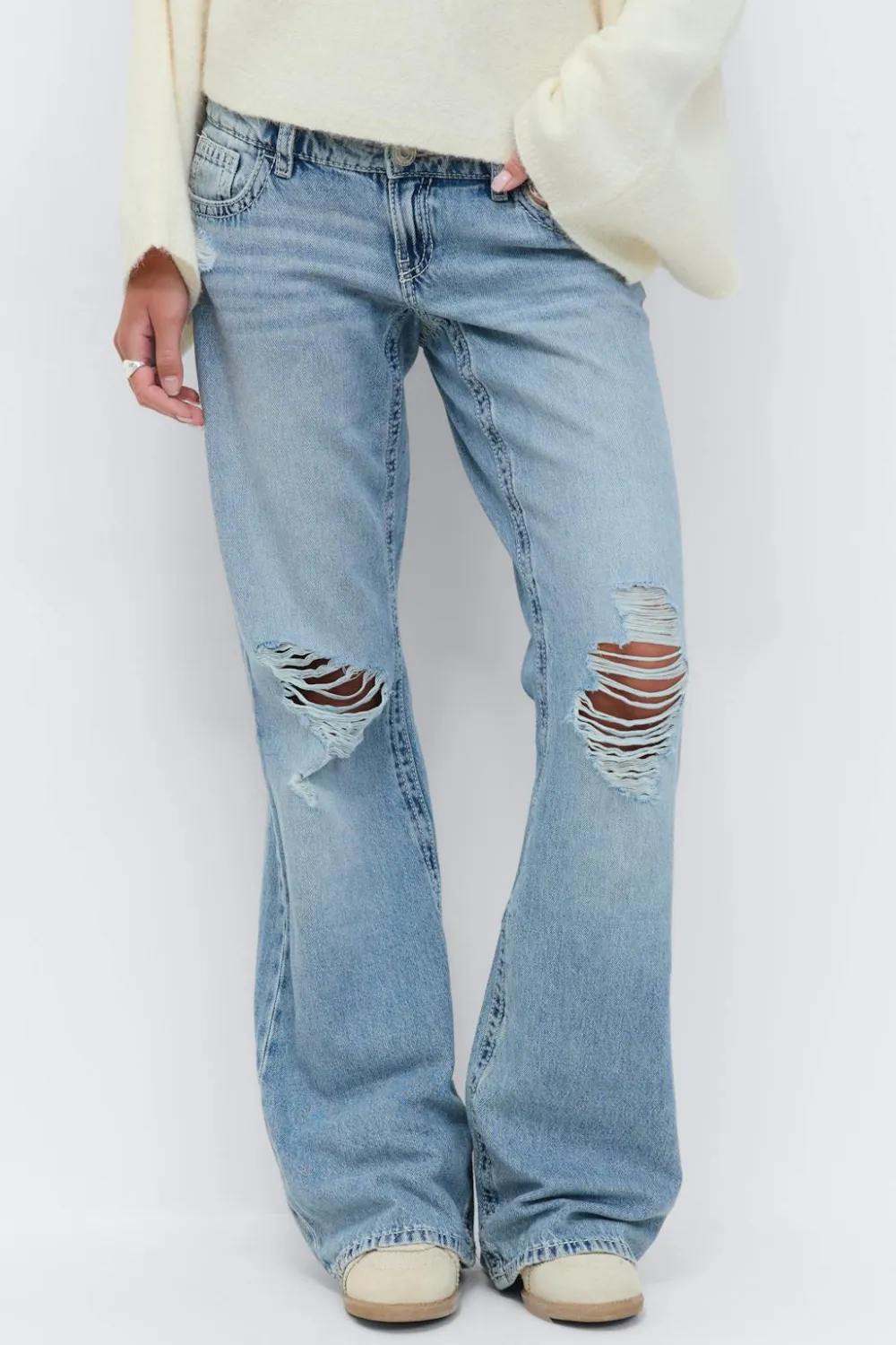 Gina Tricot 14+ for rea ow ooe jean Blå Discount