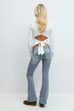 Gina Tricot 14+ for rea ow wait jean Blå Clearance
