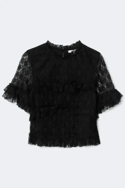 Gina Tricot 14+ fri ace top Svart Sale