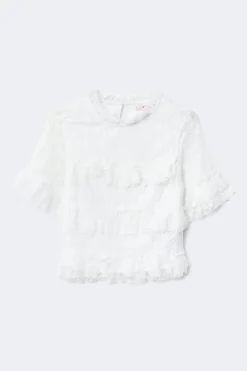 Gina Tricot 14+ fri ace top Hvit Best