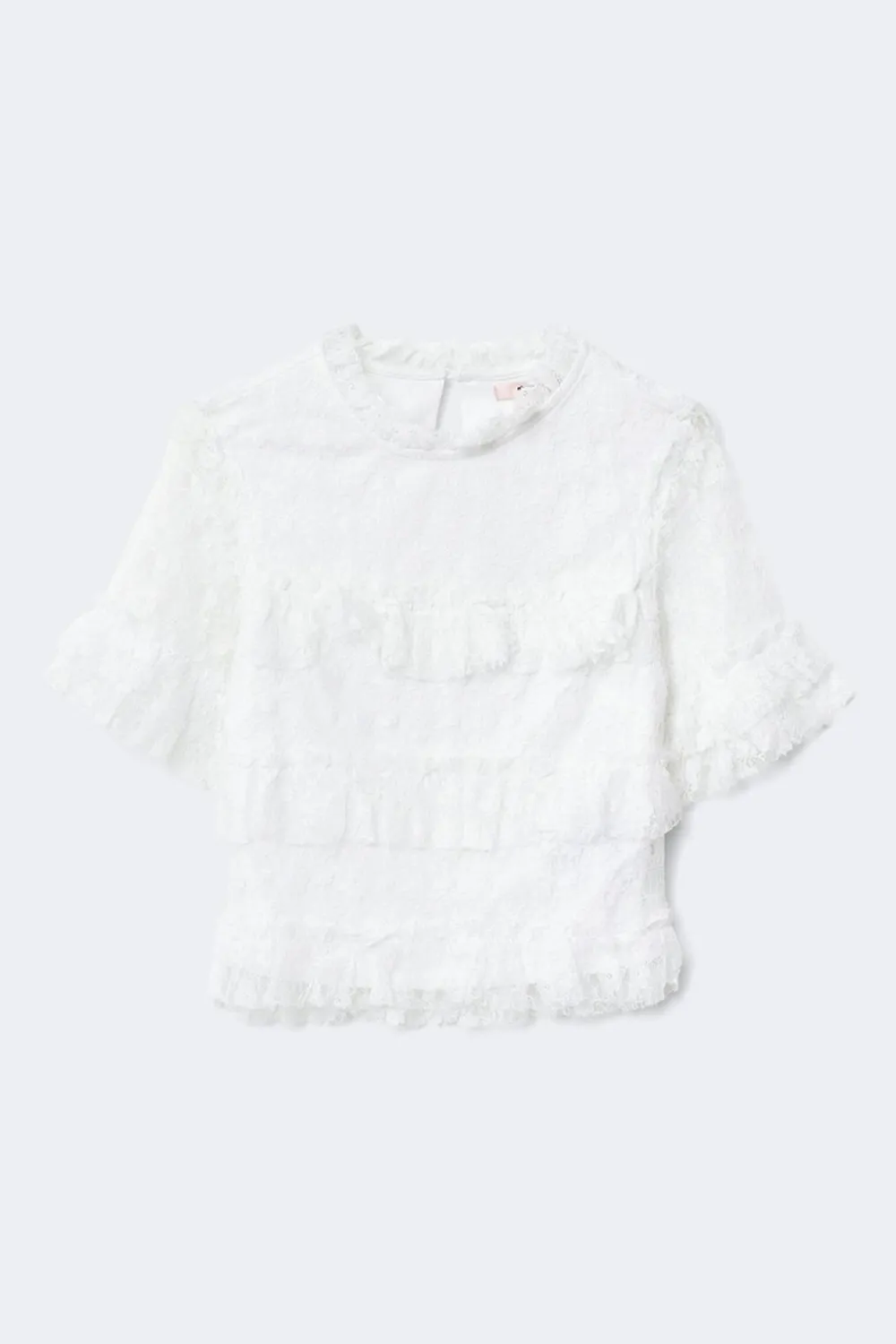 Gina Tricot 14+ fri ace top Hvit Best