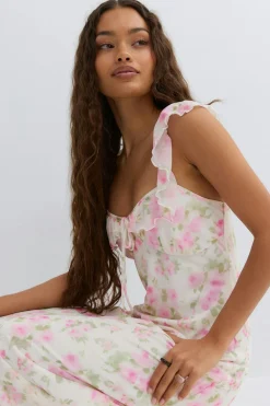 Gina Tricot Fri axi dre Hvit Best