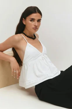 Gina Tricot Fri inget Hvit Hot