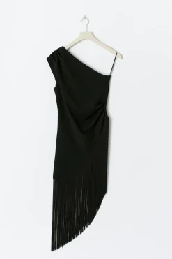 Gina Tricot Fringe top Svart Sale