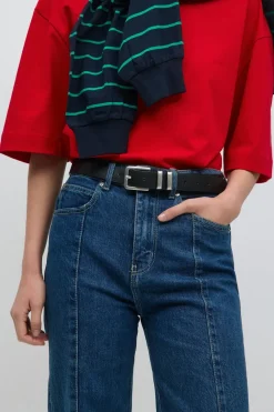 Gina Tricot Front seam jeans Blå Discount