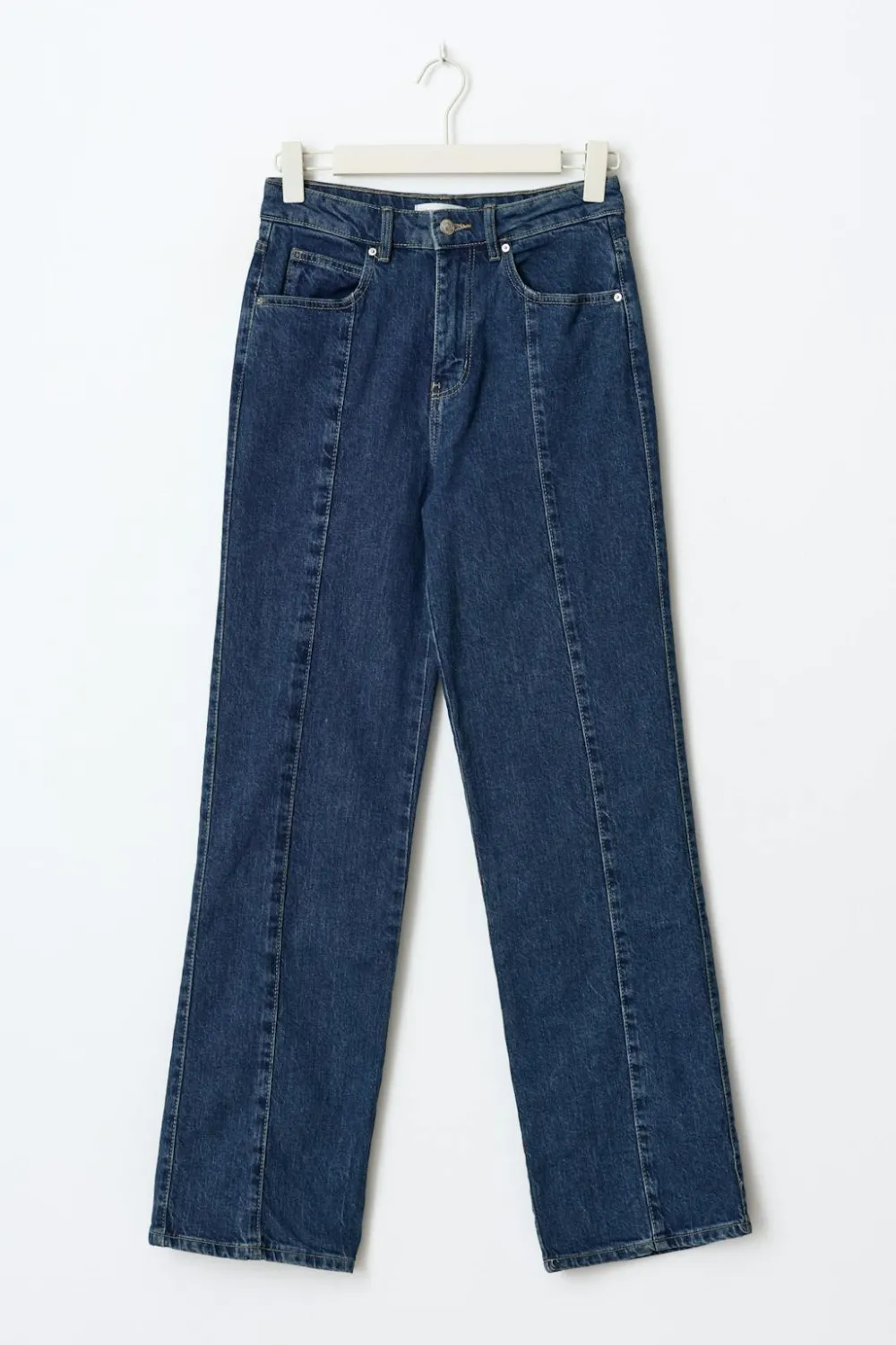 Gina Tricot Front seam jeans Blå Discount
