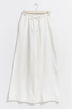 Gina Tricot Gauze trouer Hvit Clearance