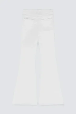 Gina Tricot Glow low flare jeans Hvit Sale