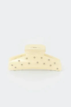 Gina Tricot Hair clip Gul Discount