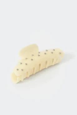 Gina Tricot Hair clip Gul Discount
