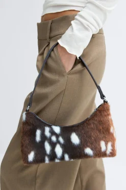 Gina Tricot Hair-on mini bag Hvit Hot