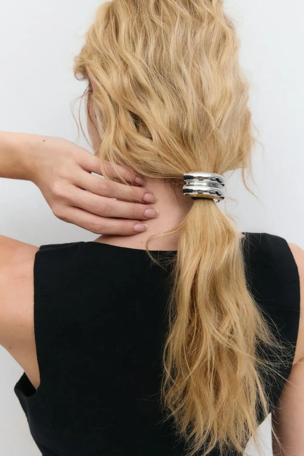 Gina Tricot Hair tie Sølv Hot