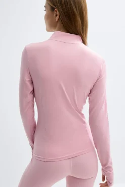 Gina Tricot Haf zip yoga top Rosa Hot