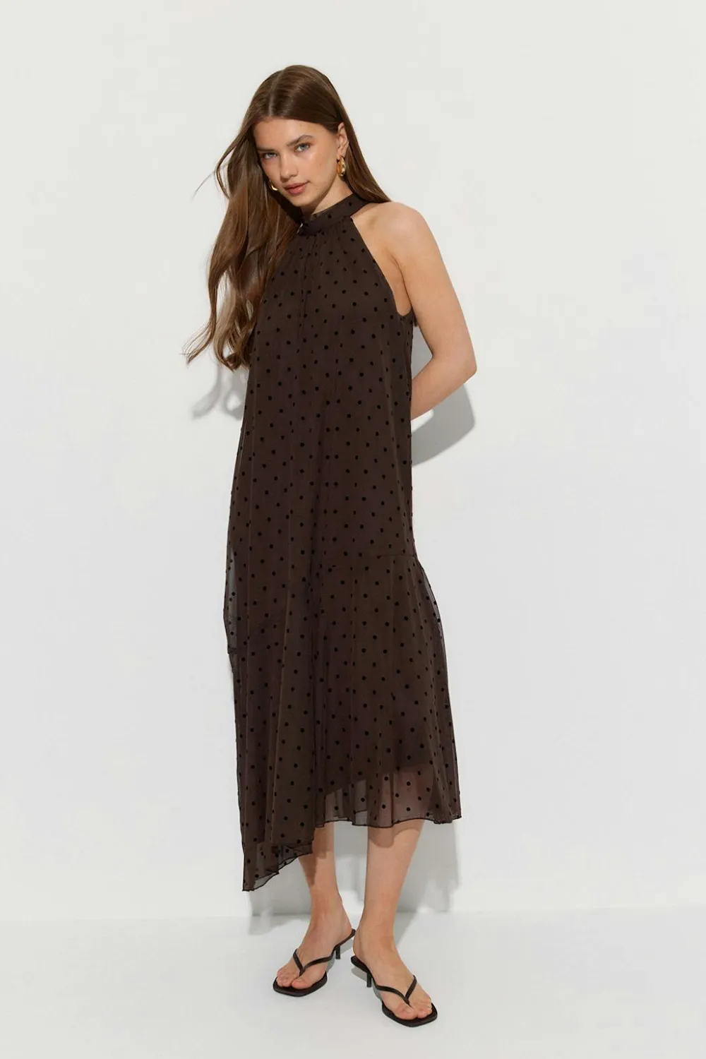 Gina Tricot Haterneck ayetric dre Brun Hot