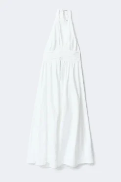 Gina Tricot Haterneck dre Hvit Hot