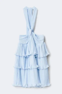 Gina Tricot 14+ haterneck fri dre Blå