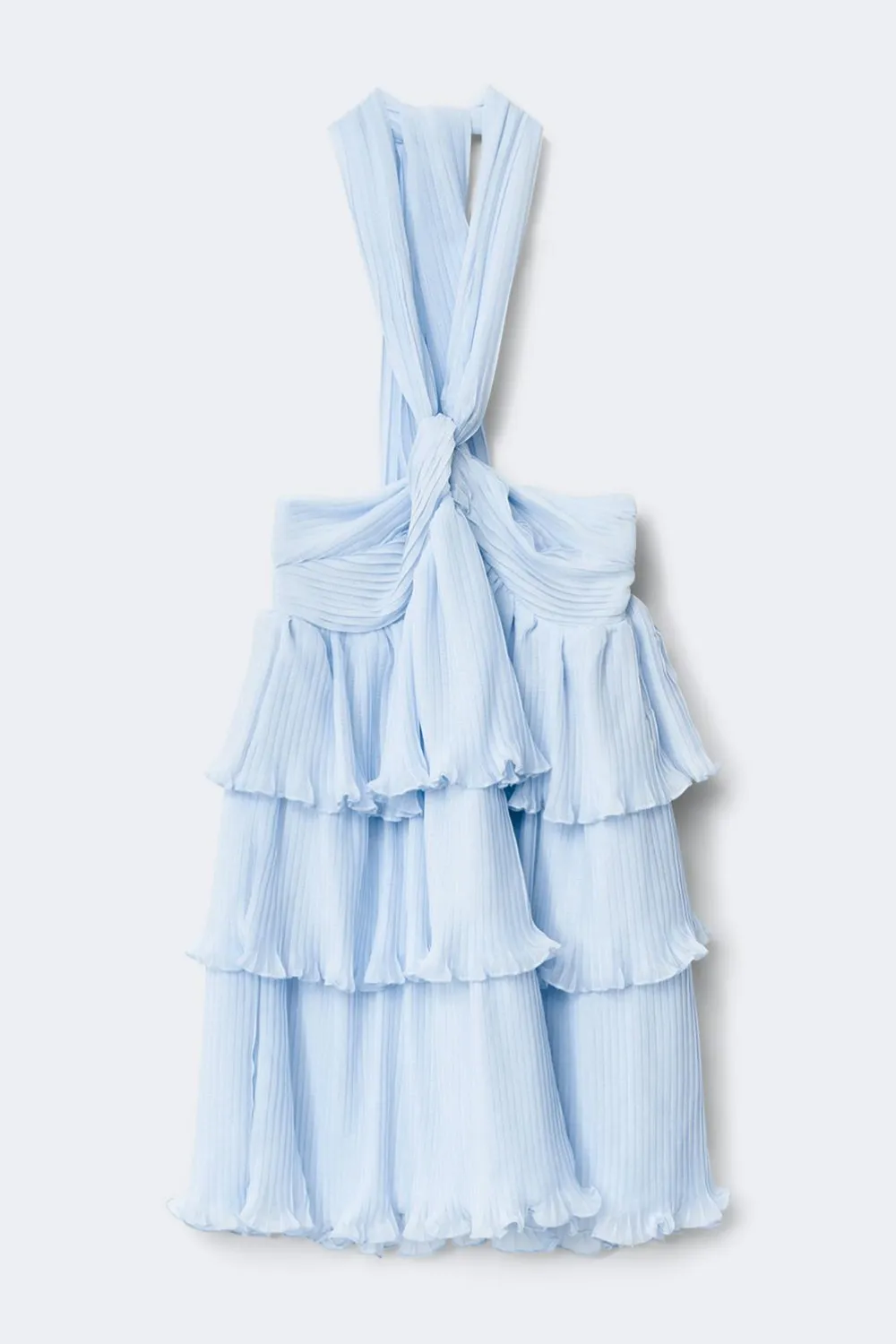 Gina Tricot 14+ haterneck fri dre Blå